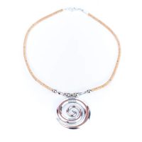 Colier din plută - Spirala