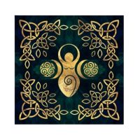 Masă 50 x 50 - Dumnezeița celtică