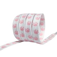 Șireturi late cu imprimeu, un set - Picioare, 120 cm