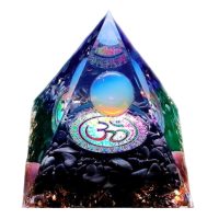 Piramida Orgonită - Silă Om - Neagră