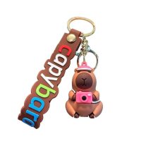 Breloc - Capibara cu fotografie