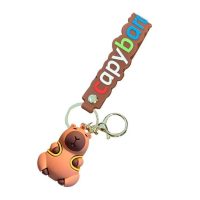 Breloc - Capibara cu rucsac