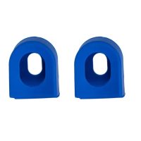 Capace din silicon pentru manete - Albastre