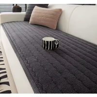 Husă anti-derapare pentru canapea - Gri, 70 x 210 cm