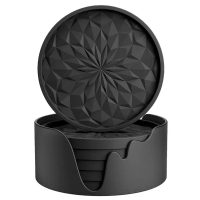 Subtăcăți din silicon - Set 6 buc cu suport