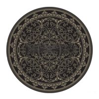Subiect decorativ Mandala, set 2 buc - 10 cm