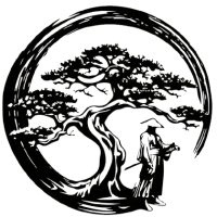 Decorație metalică pentru perete 30 cm - Samurai