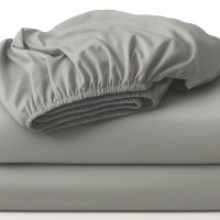 Cearșaf pentru saltea 180 x 200 - Gri