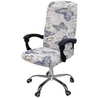 Husa universală pentru scaun de birou - Fluturi