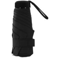 Umbrelă mini cu protecție UV - Negru