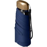 Umbrelă mini cu protecție UV - Albastră închisă
