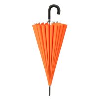 Parapluie pliabil cu flori - Portocaliu