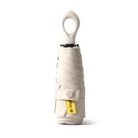 Umbrelă pliabilă ușoară cu protecție UV - Bej