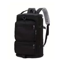 Rucsac și geantă de călătorie universală 2 în 1 - Negru