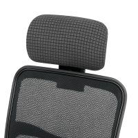 Husă universală elastică pentru suportul de cap - Fleece gri închis