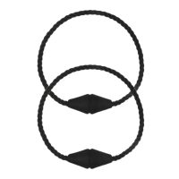 Suport magnetic pentru perdea - Negru