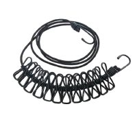 Sârmă de rufe de călătorie - Neagră