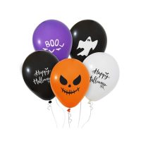 Balon 12" premium - Halloween, 5 bucăți