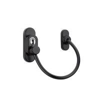 Broască cu cablu de siguranță - Neagră