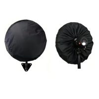 Husa de protecție pentru ventilator - negru, 45 cm