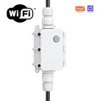Releu WiFi impermeabil inteligent cu măsurarea consumului - TUYA, SmartLife, IP67, măsurarea kWh