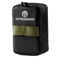 Geantă impermeabilă sub șa - Negru și verde