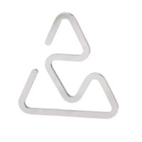 Cârlig triunghiular camping din oțel inoxidabil