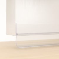 Banda autocolantă pentru uși 100 cm - Transparentă