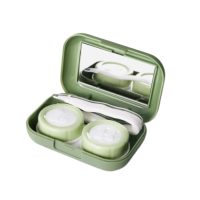 Cutie de călătorie pentru lentile de contact - Khaki