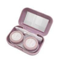 Cutie de călătorie pentru lentile de contact - Violet
