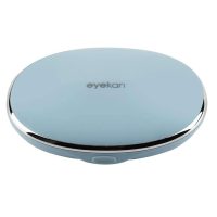 Cutie de călătorie ovală pentru lentile de contact - Albastră