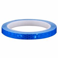 Bandă autocolantă reflexivă - Albastră, 1 cm