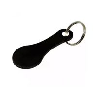 Clesă cu jeton de cumpărare - Negru