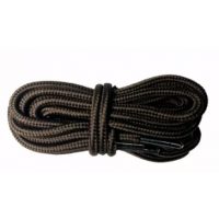 Șireturi pentru pantofi, o pereche - Maro închis, 120 cm