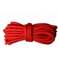 Șireturi pentru pantofi, o pereche - Roșu, 120 cm