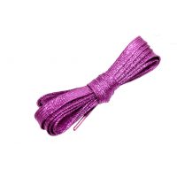 Șireturi pentru pantofi sau hanorace, o pereche - Violet deschis, 115 cm