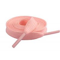 <b>Șireturi late pentru pantofi, o pereche - Roșu Fluorescent, 160 cm</b>