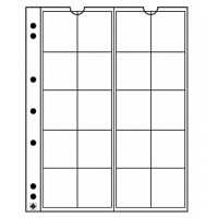 Folie albă transparentă (5 buc) - NUMIS 34