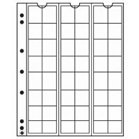Folie albă transparentă (5 buc) - NUMIS 17
