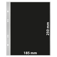 Foaie de album transparentă cu separator negru - MULTI COLLECT MU1405