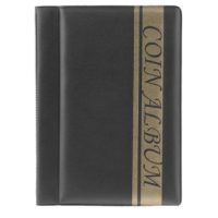 Album pentru monede 120 bucăți - Negru