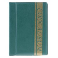 Album pentru monede 120 bucăți - Verde