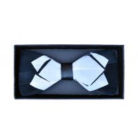 Papion din lemn - Elegant cu design brodat 8