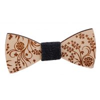 Butterfly din lemn - Floral