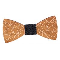 Butterfly din lemn - Geometric închis