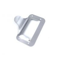 Mânere pentru sertar cu eticheta - Argintie 73 x 59 mm