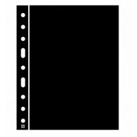 Pagini intermediare pentru album (5 buc) - GRANDE, negre