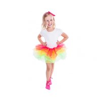 Costum pentru copii - Balerină curcubeu, până la 3 ani