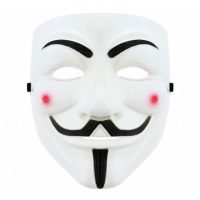 Masca Anonymous - Albă