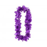 Leibă hawaiană din satin - Violet